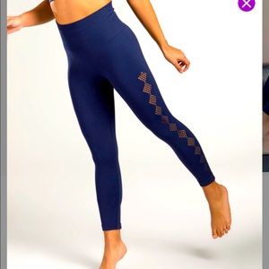 Team Athletics Navy Leggings